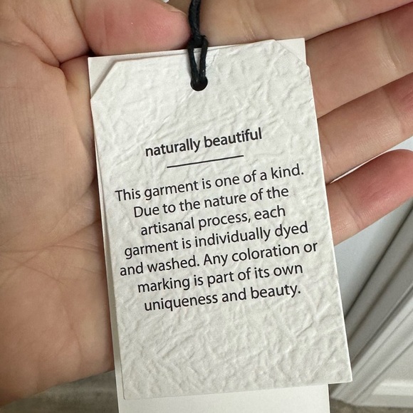 NWT 7 For all Mankind Hooded Sweatshirt Dress Tunic Medium - Picture 8 of 8